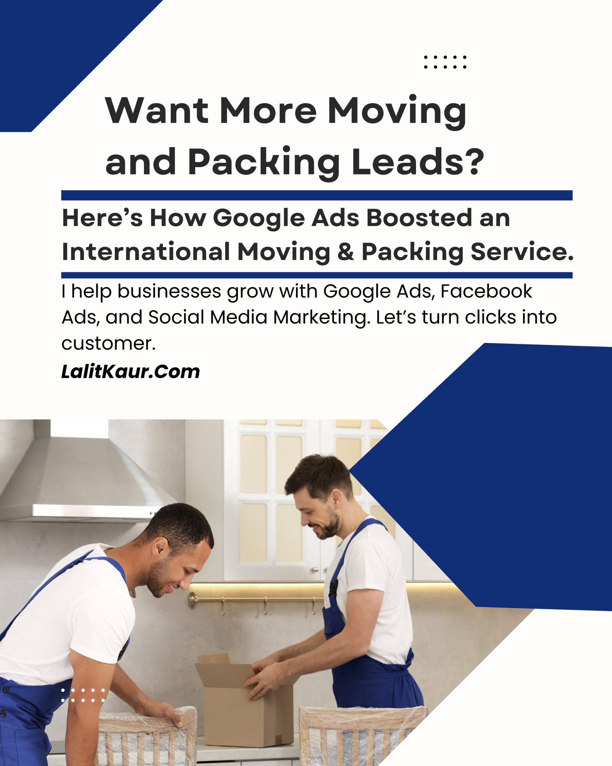 Want More Moving and Packing Leads? Here’s How Google Ads Boosted an International Moving & Packing Service.